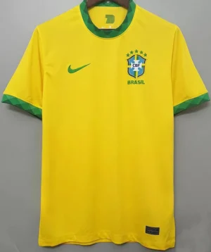 Brazil 2020/21 Home Jersey Fan Version - Front View | KFCOOL