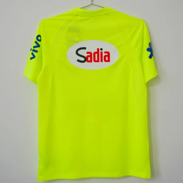 Brazil 2020/21 Training Shirt - Detail View 3 Brazil 2020/21 Training Shirt - Detail View 3 | KFCOOL