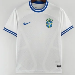 Brazil 2022/23 White Jersey Fan Version - Front View Brazil 2022/23 White Jersey Fan Version - Front View | KFCOOL
