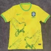 Brazil 2022/23 Yellow Special Edition Jersey Fan Version - Front View | KFCOOL