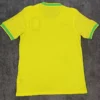 Brazil 2022/23 Yellow Special Edition Jersey Fan Version - Back View | KFCOOL