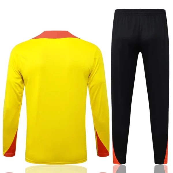 Brazil 2025/26 Half Pull Tracksuit - Back View - KFCool – Football Jerseys & Soccer Kits Store Brazil 2025/26 Half Pull Tracksuit - Back View | KFCOOL