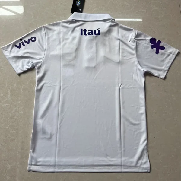 Brazil 2025/26 Polo Shirt - Back View | KFCOOL