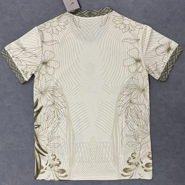 Brazil 2025/26 Gold Special Edition Training Shirt - Back View Brazil 2025/26 Gold Special Edition Training Shirt - Back View | KFCOOL