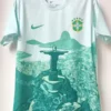 Brazil 2025/26 Green Special Edition Training Shirt - Front View | KFCOOL
