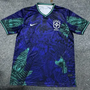 Brazil 2025/26 Purple Special Edition Training Shirt - Front View | KFCOOL
