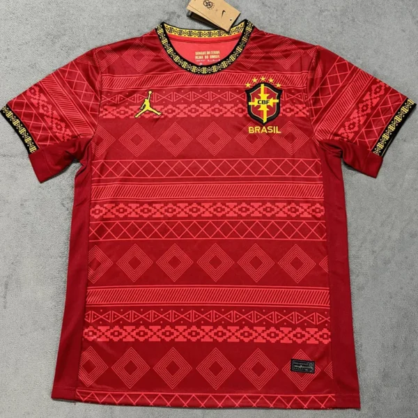 Brazil 2025/26 Special Edition Training Shirt - Detail View 3 | KFCOOL