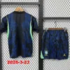 Brazil 2026/27 Away Kids Kit Fan Version - Back View | KFCOOL