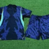 Brazil 2026/27 Away Kids Kit Player Version - Detail View 3 | KFCOOL