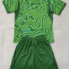 Brazil 2026/27 Goalkeeper Kids Kit Fan Version - Back View - KFCool – Football Jerseys & Soccer Kits Store Brazil 2026/27 Goalkeeper Kids Kit Fan Version - Back View | KFCOOL