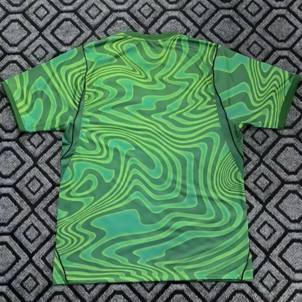 Brazil 2026/27 Goalkeeper Green Jersey Fan Version - Back View | KFCOOL