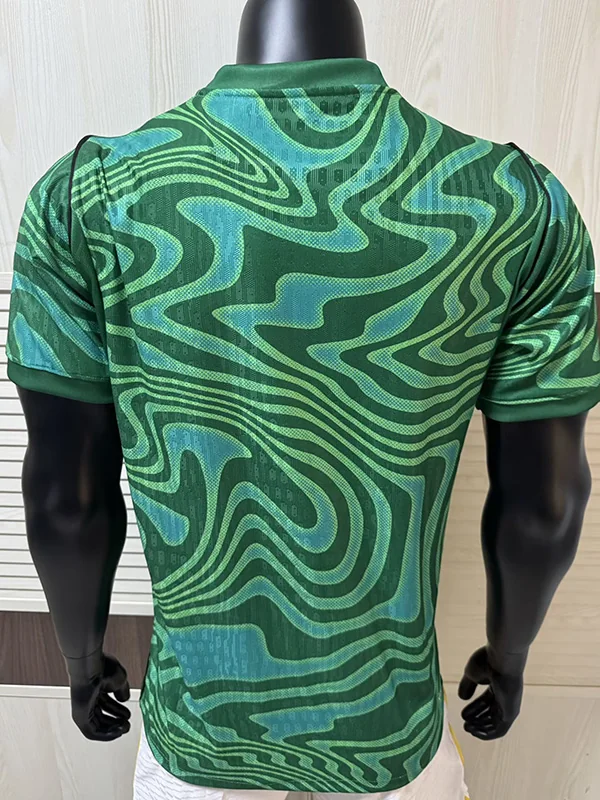 Brazil 2026/27 Goalkeeper Green Jersey Player Version - Back View Brazil 2026/27 Goalkeeper Green Jersey Player Version - Back View | KFCOOL
