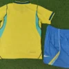 Brazil 2026/27 Home Kids Kit Player Version - Detail View 3 | KFCOOL