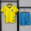 Brazil 2026/27 Home Yellow Kids Kit Player Version - Front View - KFCool – Football Jerseys & Soccer Kits Store Brazil 2026/27 Home Yellow Kids Kit Player Version - Front View | KFCOOL