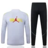 Brazil 2026/27 White Half Pull Tracksuit - Back View - KFCool – Football Jerseys & Soccer Kits Store Brazil 2026/27 White Half Pull Tracksuit - Back View | KFCOOL