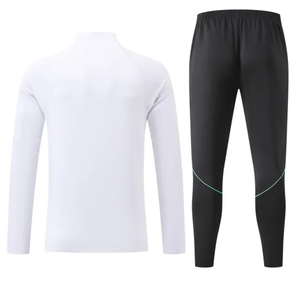 Brazil 2026/27 White Yellow Half Pull Tracksuit - Back View - KFCool – Football Jerseys & Soccer Kits Store Brazil 2026/27 White Yellow Half Pull Tracksuit - Back View | KFCOOL
