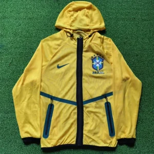 Brazil 2026/27 Yellow Jacket - Front View | KFCOOL