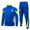 Brazil 2026/27 Blue Jacket Tracksuit - Front View - KFCool – Football Jerseys & Soccer Kits Store Brazil 2026/27 Blue Jacket Tracksuit - Front View | KFCOOL