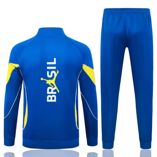 Brazil 2026/27 Blue Jacket Tracksuit - Back View - KFCool – Football Jerseys & Soccer Kits Store Brazil 2026/27 Blue Jacket Tracksuit - Back View | KFCOOL