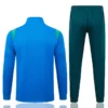 Brazil 2026/27 Green Blue Jacket Tracksuit - Back View - KFCool – Football Jerseys & Soccer Kits Store Brazil 2026/27 Green Blue Jacket Tracksuit - Back View | KFCOOL