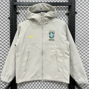 Brazil 2026/27 Outdoor Jacket - Front View | KFCOOL