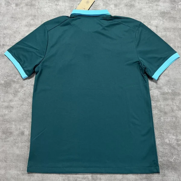 Brazil 2026/27 Green Polo Shirt - Back View | KFCOOL