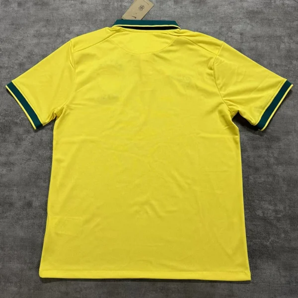 Brazil 2026/27 Yellow Polo Shirt - Back View - KFCool – Football Jerseys & Soccer Kits Store Brazil 2026/27 Yellow Polo Shirt - Back View | KFCOOL