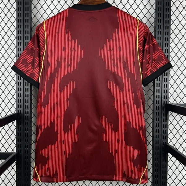 Brazil 2026/27 Goalkeeper Red Jersey Fan Version - Back View Brazil 2026/27 Goalkeeper Red Jersey Fan Version - Back View | KFCOOL