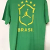 Brazil 2026/27 Green T-Shirt - Detail View 3 - KFCool – Football Jerseys & Soccer Kits Store Brazil 2026/27 Green T-Shirt - Detail View 3 | KFCOOL