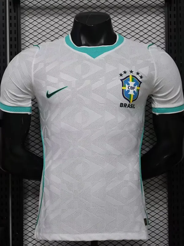 Brazil 2026/27 White Special Edition Training Shirt Player Version - Front View Brazil 2026/27 White Special Edition Training Shirt Player Version - Front View | KFCOOL