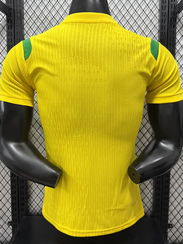 Brazil 2026/27 Yellow Special Edition Training Shirt Player Version - Back View Brazil 2026/27 Yellow Special Edition Training Shirt Player Version - Back View | KFCOOL