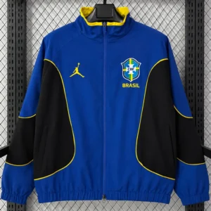 Brazil 2026/27 Windbreaker - Front View Brazil 2026/27 Windbreaker - Front View | KFCOOL