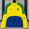Brazil 2026/27 Yellow Windbreaker - Front View | KFCOOL