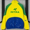 Brazil 2026/27 Yellow Windbreaker - Back View | KFCOOL