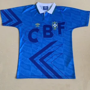 Brazil 1992/93 Retro Jersey Fan Version - Front View Brazil 1992/93 Retro Jersey Fan Version - Front View | KFCOOL