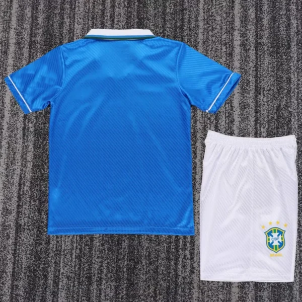 Brazil 1996/97 Retro Away Kids Kit Fan Version - Back View | KFCOOL