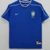 Brazil 1998/99 Retro Away Jersey Fan Version - Front View Brazil 1998/99 Retro Away Jersey Fan Version - Front View | KFCOOL