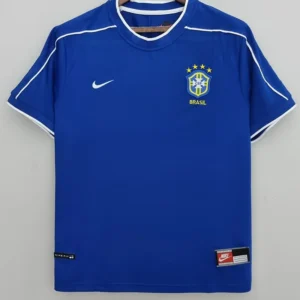 Brazil 1998/99 Retro Away Jersey Fan Version - Front View Brazil 1998/99 Retro Away Jersey Fan Version - Front View | KFCOOL