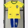 Brazil 1998/99 Retro Home Kids Kit Fan Version - Front View | KFCOOL