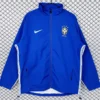 Brazil 1998/99 Retro Blue Windbreaker - Detail View 3 | KFCOOL