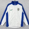 Brazil 1998/99 Retro White Windbreaker - Detail View 3 - KFCool – Football Jerseys & Soccer Kits Store Brazil 1998/99 Retro White Windbreaker - Detail View 3 | KFCOOL