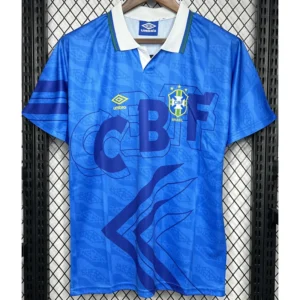 Brazil 1991/93 Retro Away Jersey Fan Version - Front View | KFCOOL