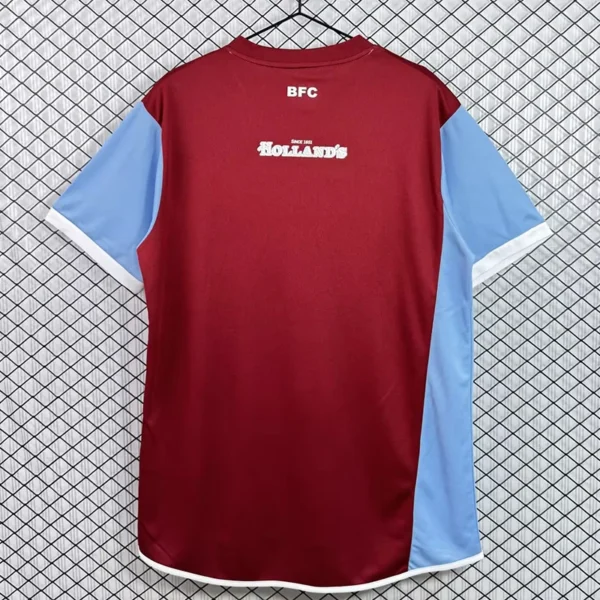 Burnley 2008/09 Retro Home Jersey Fan Version - Back View | KFCOOL