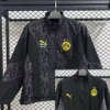 Borussia Dortmund 2025/26 Double Sided Windbreaker - Front View | KFCOOL