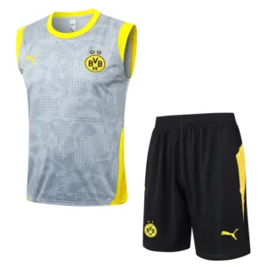 Borussia Dortmund 2025/26 Sleeveless Shorts - Front View Borussia Dortmund 2025/26 Sleeveless Shorts - Front View | KFCOOL