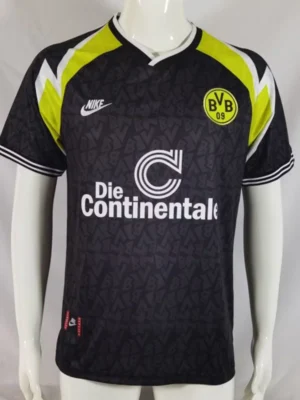 Borussia Dortmund 1995/96 Retro Away Jersey Fan Version - Front View | KFCOOL