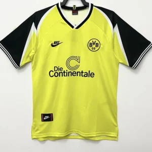 Borussia Dortmund 1995/96 Retro Home Jersey Fan Version - Front View | KFCOOL