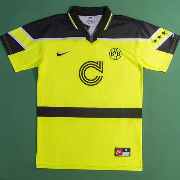 Borussia Dortmund 1996/97 Retro Jersey Fan Version - Front View Borussia Dortmund 1996/97 Retro Jersey Fan Version - Front View | KFCOOL