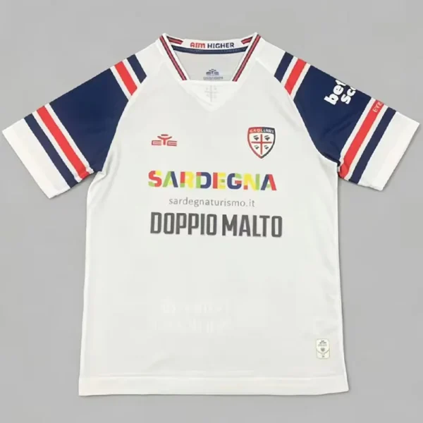 Cagliari 2026/27 Away Jersey Player Version - Back View | KFCOOL