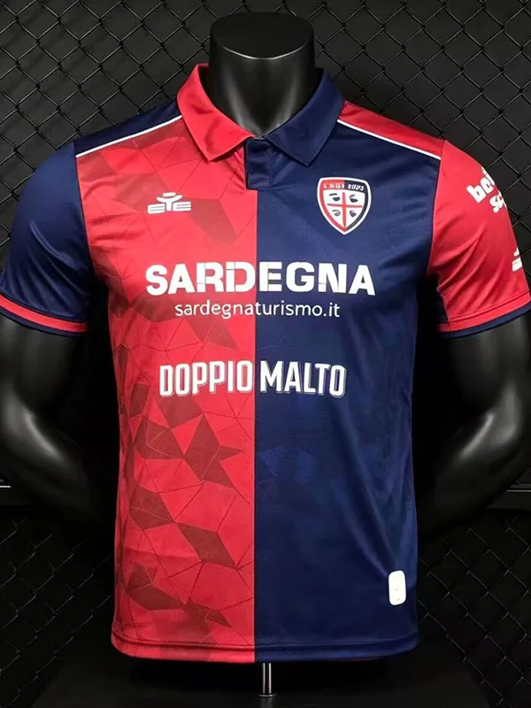 Cagliari 2026/27 Home Jersey Player Version - Front View Cagliari 2026/27 Home Jersey Player Version - Front View | KFCOOL
